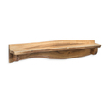 Alaterre Furniture Alpine Natural Live Edge Wood 48" Mantel Shelf AWAA4420